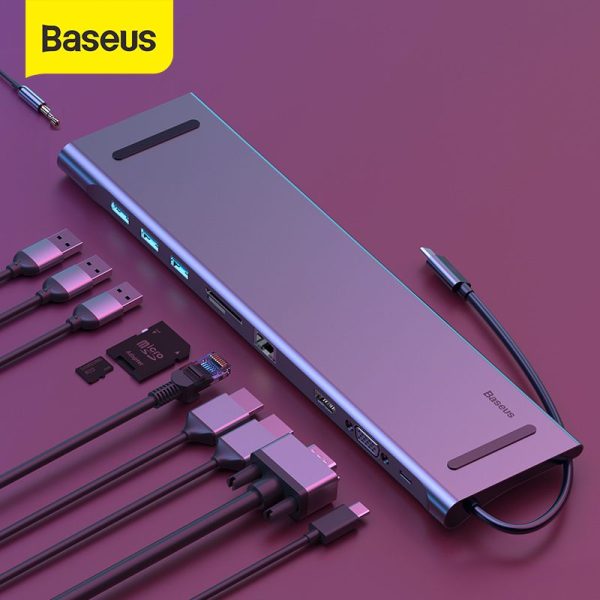 Baseus Adapteur 11 en 1 (CATSX-G0G) – Image 2